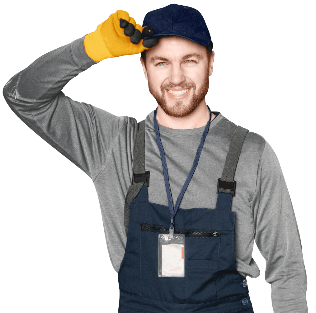 Faza Service technician ready for home repairs